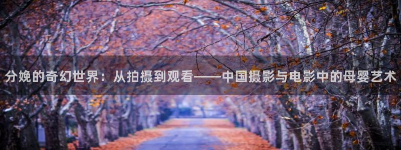 保利剧院全国有多少家：分娩的奇幻世界：从拍摄到观看——中国摄影与电影中的母婴艺术