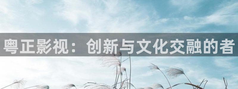 保利大剧院影城：粤正影视：创新与文化交融的者